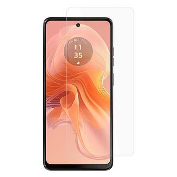 Motorola Moto G04s Skærmbeskyttelse Hærdet Glas - 9H, 0.3mm - Case Friendly - Klar