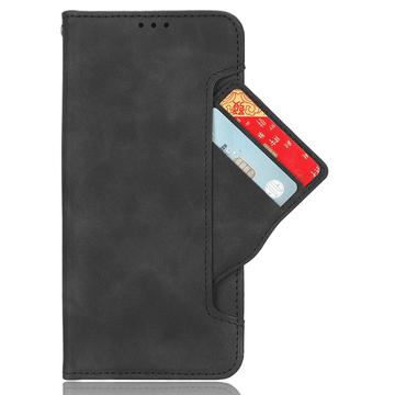 Motorola Moto G05/E15 Pung Cover med Kortholder - Sort