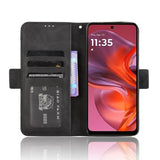 Motorola Moto G05/E15 Pung Cover med Kortholder - Sort