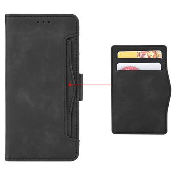 Motorola Moto G05/E15 Pung Cover med Kortholder - Sort