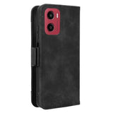 Motorola Moto G05/E15 Pung Cover med Kortholder - Sort