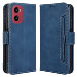 Motorola Moto G05/E15 Pung Cover med Kortholder - Blå