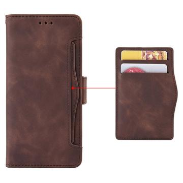 Motorola Moto G05/E15 Pung Cover med Kortholder - Brun