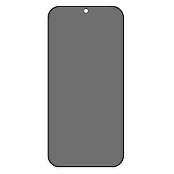 Motorola Moto G05 Privacy Full Cover Skærmbeskyttelse Hærdet Glas - Sort Kant