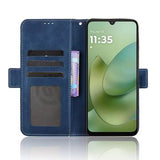 Motorola Moto G06/G06 Power Kortholder Pung Etui - Blå