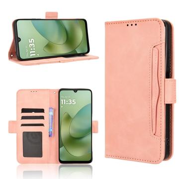 Motorola Moto G06/G06 Power Kortholder Pung Etui - Pink