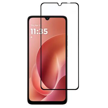 Motorola Moto G06/G06 Power Skærmbeskyttelse Hærdet Glas - Full Fit - 9H - Sort kant
