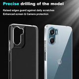 Motorola Moto G06 Saii 2-i-1 TPU Cover & Skærmbeskyttelse Hærdet Glas