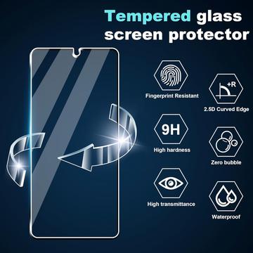Motorola Moto G06 Saii 2-i-1 TPU Cover & Skærmbeskyttelse Hærdet Glas
