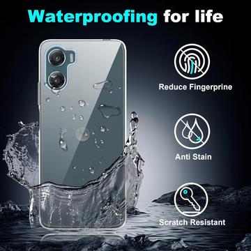 Motorola Moto G06 Saii 2-i-1 TPU Cover & Skærmbeskyttelse Hærdet Glas