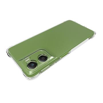 Motorola Moto G06/G06 Power Stødsikkert Silikone Cover - Gennemsigtig