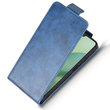Motorola Moto G06/G06 Power lodret flip-etui med stativ - mørkeblå