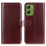 Motorola Moto G06/G06 Power Pung Etui med Stativ - Brun