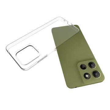 Motorola Moto G15 Skridsikkert TPU Cover - Gennemsigtig