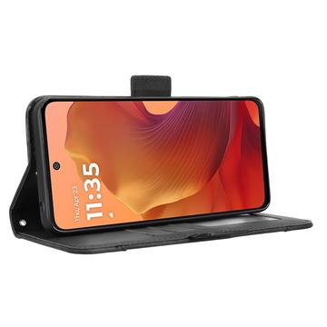 Motorola Moto G15/G15 Power Pung Cover med Kortholder - Sort