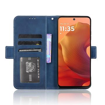 Motorola Moto G15/G15 Power Pung Cover med Kortholder - Blå