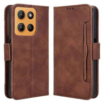 Motorola Moto G15/G15 Power Pung Cover med Kortholder - Brun