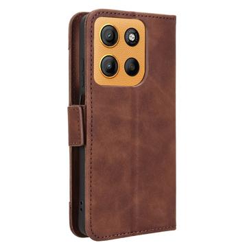 Motorola Moto G15/G15 Power Pung Cover med Kortholder - Brun