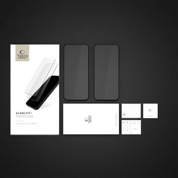 Motorola Moto G15/G15 Power/G05/E15 Tech-Protect Glass Fit+ Skærmbeskyttelse Hærdet Glas - 2 stk. - Sort