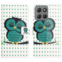 Motorola Moto G15/G15 Power Style Series Pung Taske - Ugle