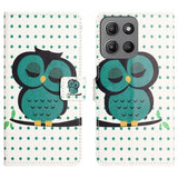 Motorola Moto G15/G15 Power Style Series Pung Taske - Ugle