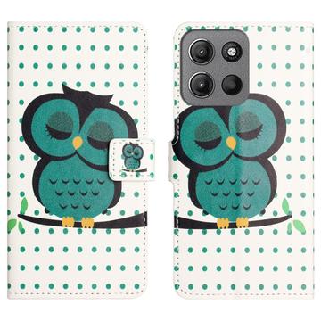 Motorola Moto G15/G15 Power Style Series Pung Taske - Ugle