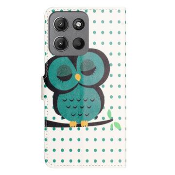 Motorola Moto G15/G15 Power Style Series Pung Taske - Ugle