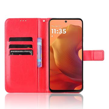 Motorola Moto G15/G15 Power Pung med Magnetisk Lukning - Rød