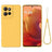 Motorola Moto G17 Power/G17/G15 Flydende silikone cover med håndrem - Gul