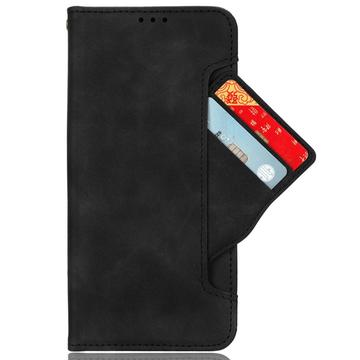 Motorola Moto G24 Power/G04/E14 Pung Cover med Kortholder - Sort