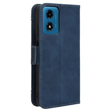 Motorola Moto G24 Power/G04/E14 Pung Cover med Kortholder - Blå