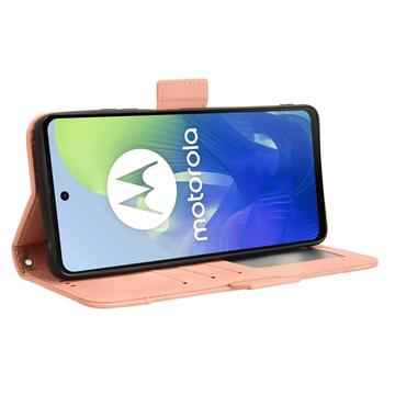 Motorola Moto G24 Power/G04/E14 Pung Cover med Kortholder - Pink