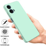 Motorola Moto G24 Power Liquid Silikone Cover med Strop - Grøn