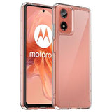 Motorola Moto G24 Power Ridsefast Hybrid Cover - Gennemsigtig