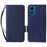 Motorola Moto G24 Power/G24 Pung Taske med Magnetisk Lukning - Mørkeblå