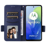 Motorola Moto G24 Power/G24 Pung Taske med Magnetisk Lukning - Mørkeblå