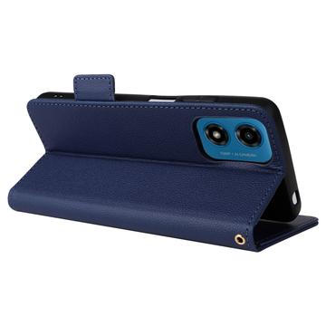 Motorola Moto G24 Power/G24 Pung Taske med Magnetisk Lukning - Mørkeblå