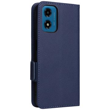 Motorola Moto G24 Power/G24 Pung Taske med Magnetisk Lukning - Mørkeblå