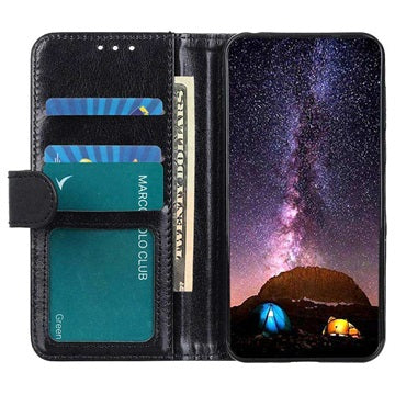 Motorola Moto G32 Pung med Magnetisk Lukning - Sort
