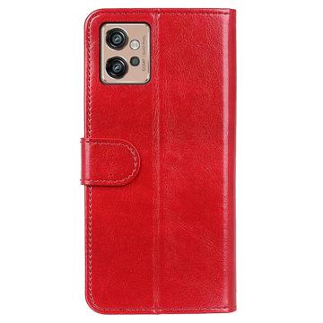Motorola Moto G32 Pung med Magnetisk Lukning - Rød