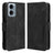 Motorola Moto G34 Pung Cover med Kortholder - Sort
