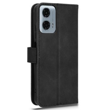 Motorola Moto G34 Pung Taske med Magnetisk Lukning - Sort
