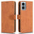 Motorola Moto G34 Pung Taske med Magnetisk Lukning - Brun