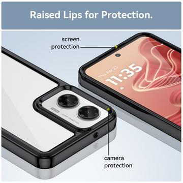 Motorola Moto G35 Anti-Shock Hybrid Cover - Sort