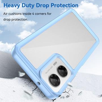 Motorola Moto G35 Anti-Shock Hybrid Cover - Blå