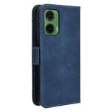 Motorola Moto G35 Kortholder Pung Etui - Blå