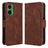 Motorola Moto G35 Kortholder Pung Etui - Brun