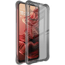 Motorola Moto G35 Imak Faldsikkert TPU Cover - Gennemsigtig Sort