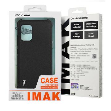 Motorola Moto G35 Imak Faldsikkert TPU Cover - Gennemsigtig Sort