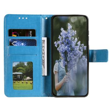 Motorola Moto G35 Mandala Serie Pung Etui - Blå